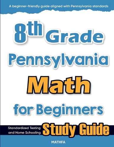 Cover image for 8th Grade Pennsylvania Math for Beginners