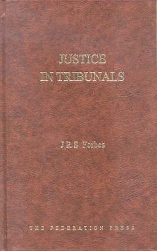 Cover image for Justice in Tribunals