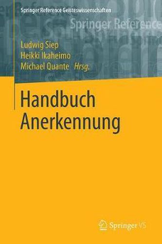 Cover image for Handbuch Anerkennung