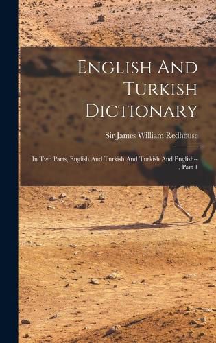 Cover image for English And Turkish Dictionary