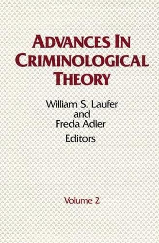 Cover image for Advances in Criminological Theory: Volume 2