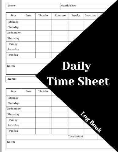 Cover image for Daily Time Sheet Log Book