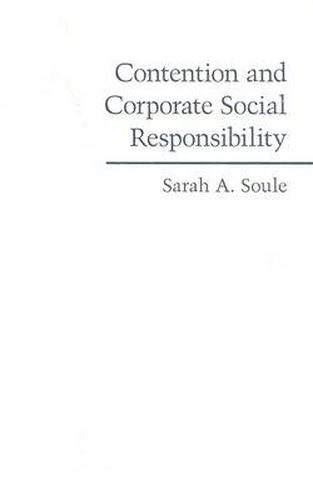 Cover image for Contention and Corporate Social Responsibility