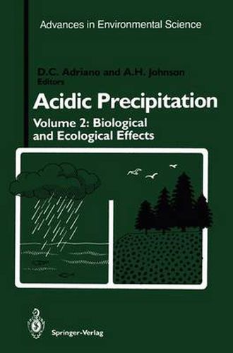 Acidic Precipitation: Biological and Ecological Effects