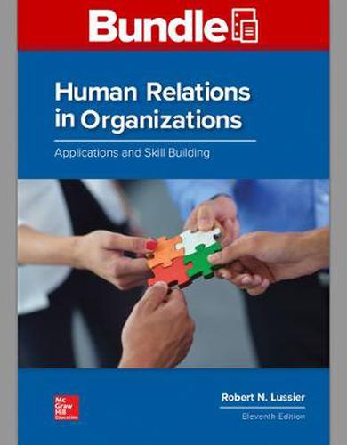 Cover image for Gen Combo LL Human Relations in Organizations; Connect Access Card