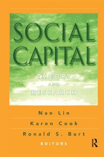 Social Capital: Theory and Research