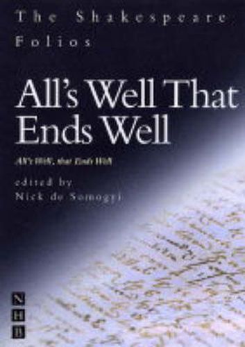 Cover image for All's Well That Ends Well