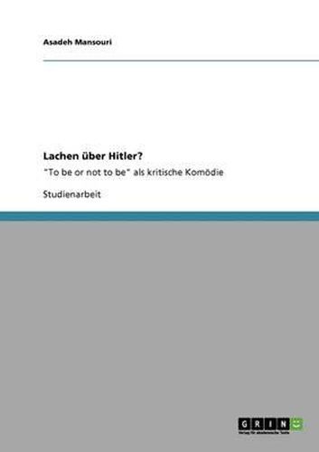 Lachen Uber Hitler?