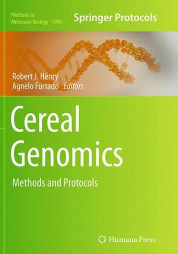 Cover image for Cereal Genomics: Methods and Protocols