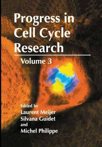 Cover image for Progress in Cell Cycle Research: Volume 3