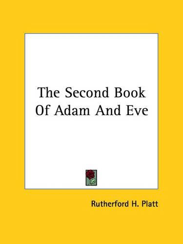Cover image for The Second Book of Adam and Eve