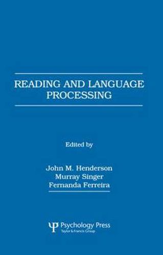 Reading and Language Processing