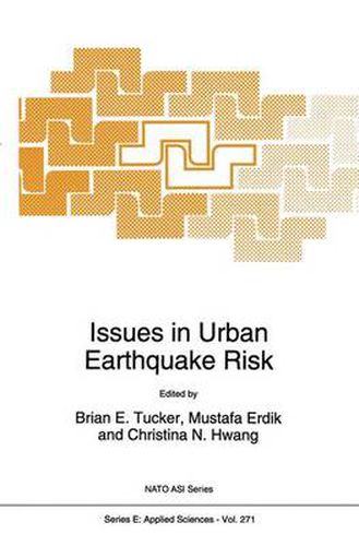 Cover image for Issues in Urban Earthquake Risk