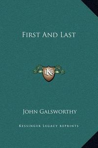 Cover image for First and Last