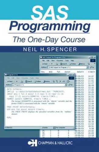 Cover image for SAS Programming: The One-Day Course