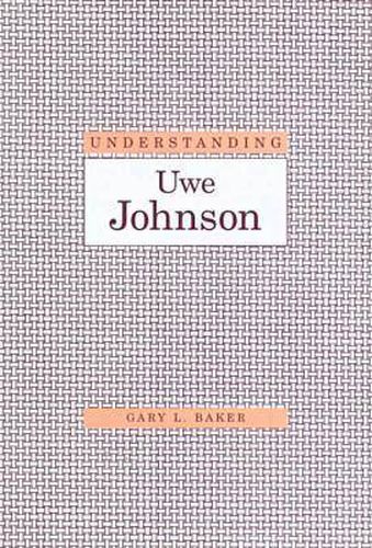 Cover image for Understanding Uwe Johnson