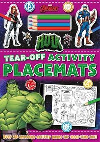 Cover image for Marvel Avengers Hulk: Tear-Off Activity Placemats