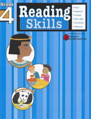 Cover image for Reading Skills: Grade 4 (Flash Kids Harcourt Family Learning)