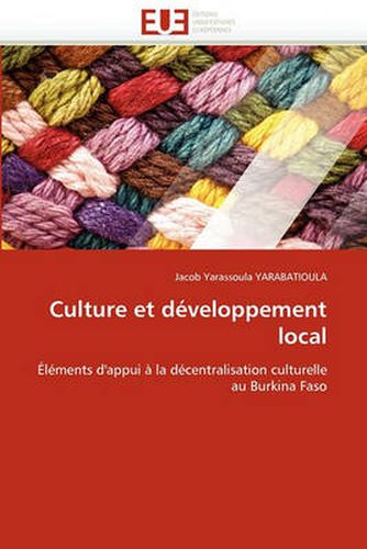 Cover image for Culture Et D Veloppement Local