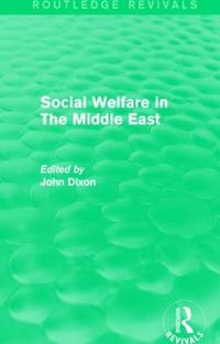 Cover image for Social Welfare in The Middle East