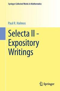 Cover image for Selecta II - Expository Writings