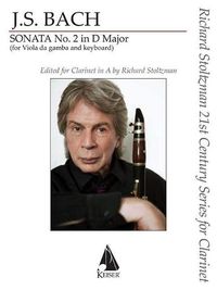 Cover image for Sonata No. 2 in D Major: For Clarinet in a and Piano
