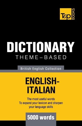 Cover image for Theme-based dictionary British English-Italian - 5000 words