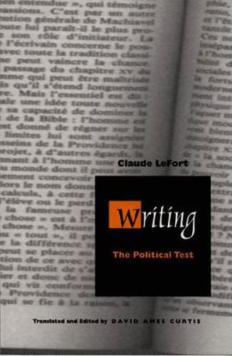 Writing: The Political Test