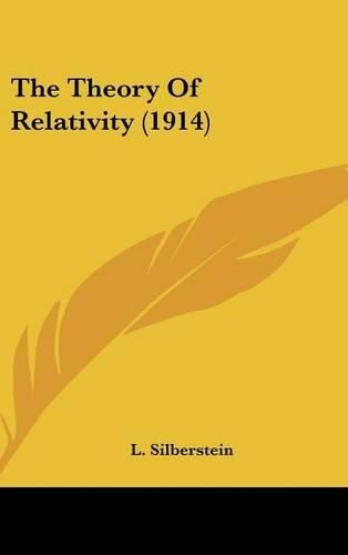 Cover image for The Theory of Relativity (1914)