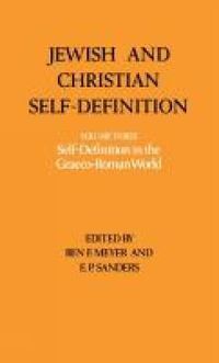 Cover image for Jewish and Christian Self-Definition