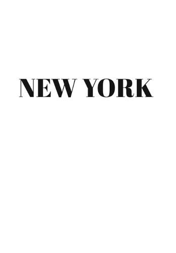 New York Hardcover White Decorative Book for Decorating Shelves, Coffee Tables, Home Decor, Stylish World Fashion Cities Design