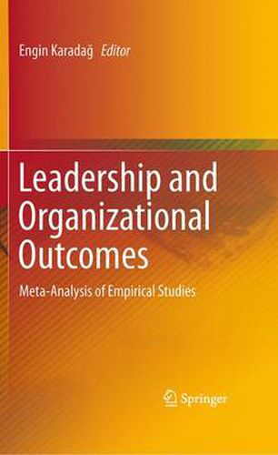 Cover image for Leadership and Organizational Outcomes: Meta-Analysis of Empirical Studies