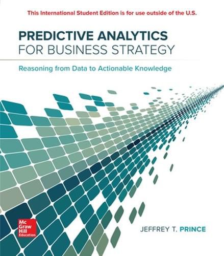 Cover image for ISE Predictive Analytics for Business Strategy