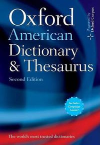Cover image for Oxford American Dictionary & Thesaurus, 2e