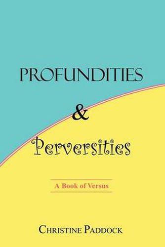 Cover image for Profundities and Perversities: A Book of Versus