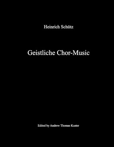 Cover image for Geistliche Chor-Music