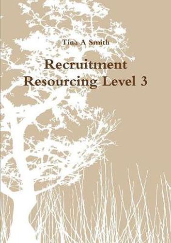 Cover image for Recruitment Resourcing Level 3