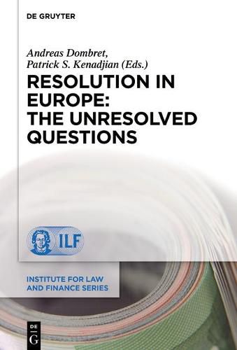 Cover image for Resolution in Europe: The Unresolved Questions