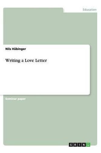 Cover image for Writing a Love Letter