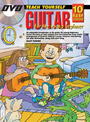 Cover image for Teach Ytourself Guitar for Young Beginners: 10 Easy Lessons
