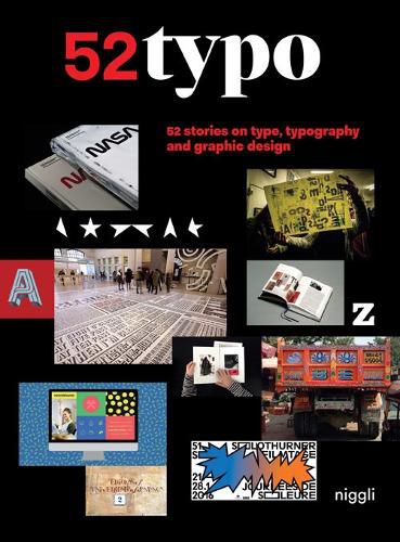 Cover image for 52 Typo: 52 stories on type, typography and graphic design