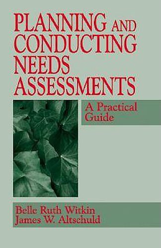 Cover image for Planning and Conducting Needs Assessments: A Practical Guide