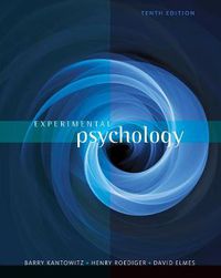 Cover image for Experimental Psychology