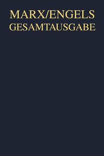 Karl Marx: Zur Kritik Der Politischen OEkonomie (Manuskript 1861-1863)