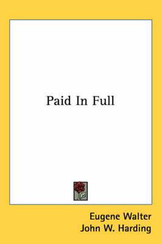 Cover image for Paid in Full