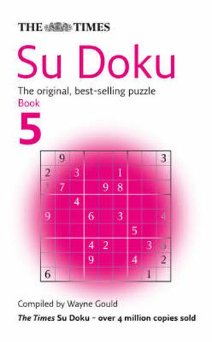 Cover image for The Times Su Doku Book 5: 100 Challenging Puzzles from the Times