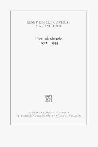 Cover image for Freundesbriefe 1922-1955