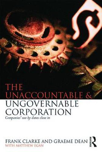 The Unaccountable & Ungovernable Corporation: Companies' use-by-dates close in