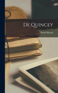 Cover image for De Quincey