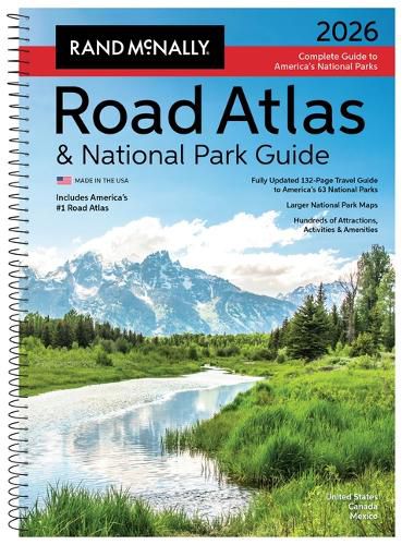 Cover image for 2026 Rand McNally Road Atlas & National Park Guide